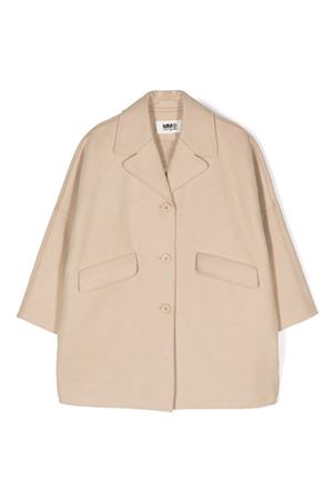 Blazer monopetto beige MAISON MARGIELA KIDS | M60461MM00XM6704